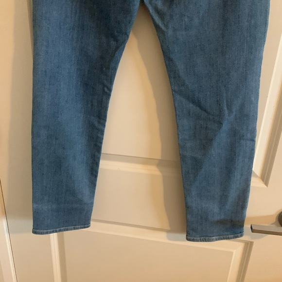 7 For All Mankind Blue Straight Leg Denim - Picture 8 of 13